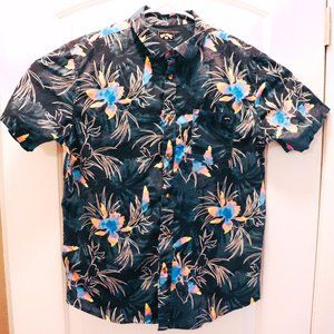 Billabong Hawaiian Shirt. Men's Size Large